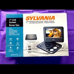 Sylvania 7” Portable DVD Player